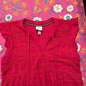 Knot Rose sleeveless babydoll